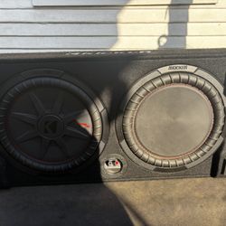 Kicker 12” CompRT Subwoofer With Passive Radiator