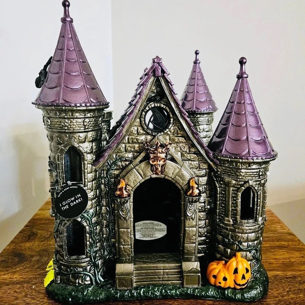 Bath and Body Works Haunted Castle Luminary Candle Holder