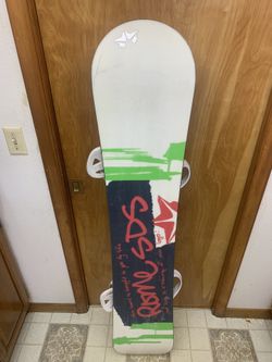 Rome The Machine Sds Snowboard With Burton Bindings 