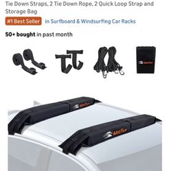 Roof Rack For Surfboard, Kayak, Canoe, Paddleboard