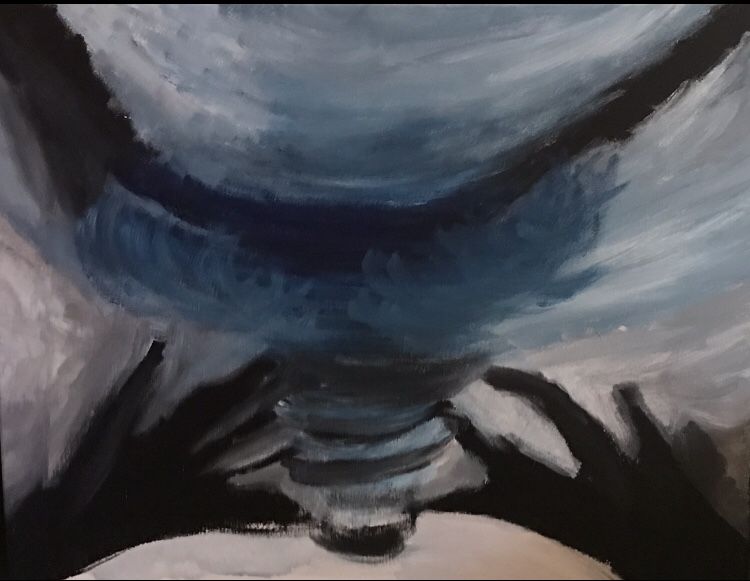 Original painting 20 x 16 canvas