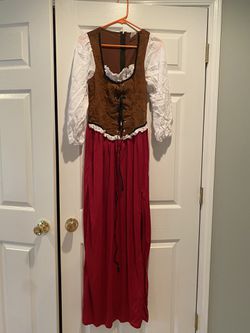 Woodland red riding hood costume adult Large 12 to 14 size for Halloween