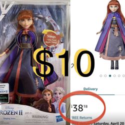 $10 Disney Princess 👸Anna From Frozen Brand New in Box