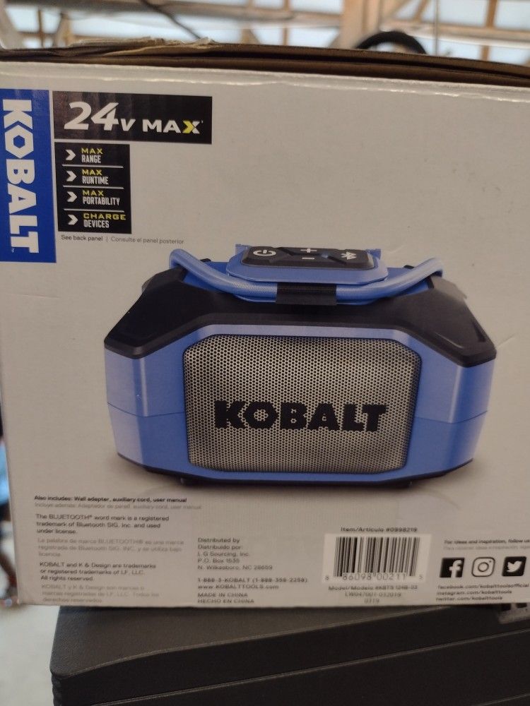 Kobalt Bluetooth Battery Charger