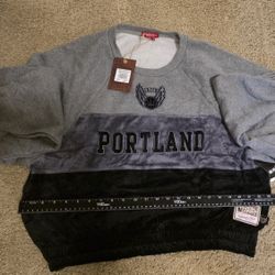 MITCHELL & NESS Portland Trail Blazers L Sweater 