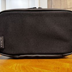 Alpaka Tech Kit Zip Pouch, Black 