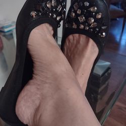 Vera Wang ballerina Flats