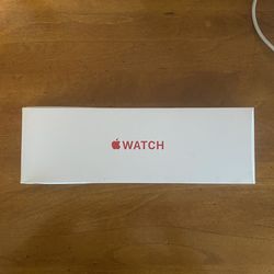 BRAND NEW Apple Watch Series 9 - 41mm Aluminum Case with Sport Band - RED, S/M