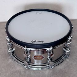 drum-tec pro Electronic Snare 14" x 5,5" (stainless steel)