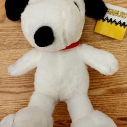 Peanuts Snoopy Plush Stuffed Dog Stuffie NEW