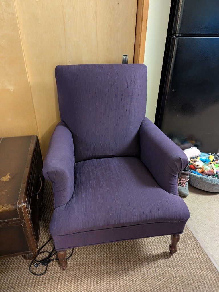 Purple Comfy Chair