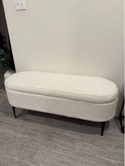 Bench with storage