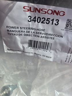 Sunsong Power Steering Hose (contact info removed)
