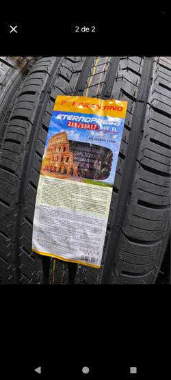 215/55/17 llantas nuevas disponible