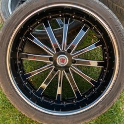 24 Rims And Tires