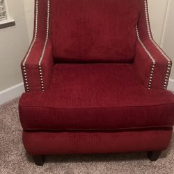 Brand New Polyester Arm Chair. 