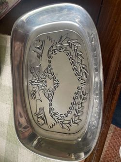 Vintage 1960’s Wilton “LoveBirds” Serving Tray