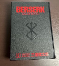 Berserk Deluxe Volume 1 – Hardcover Manga (Good Condition)