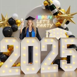 4FT Marquee Numbers 2025