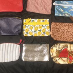 Used Ipsy Make Up Bags 9 For $10