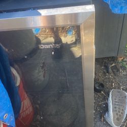 It’s A Small Refrigerator That Holds Drinks. It Has A Lock.