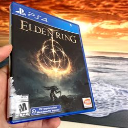 Elden Ring With ps5 Upgrade Inside Open Box Never Used one