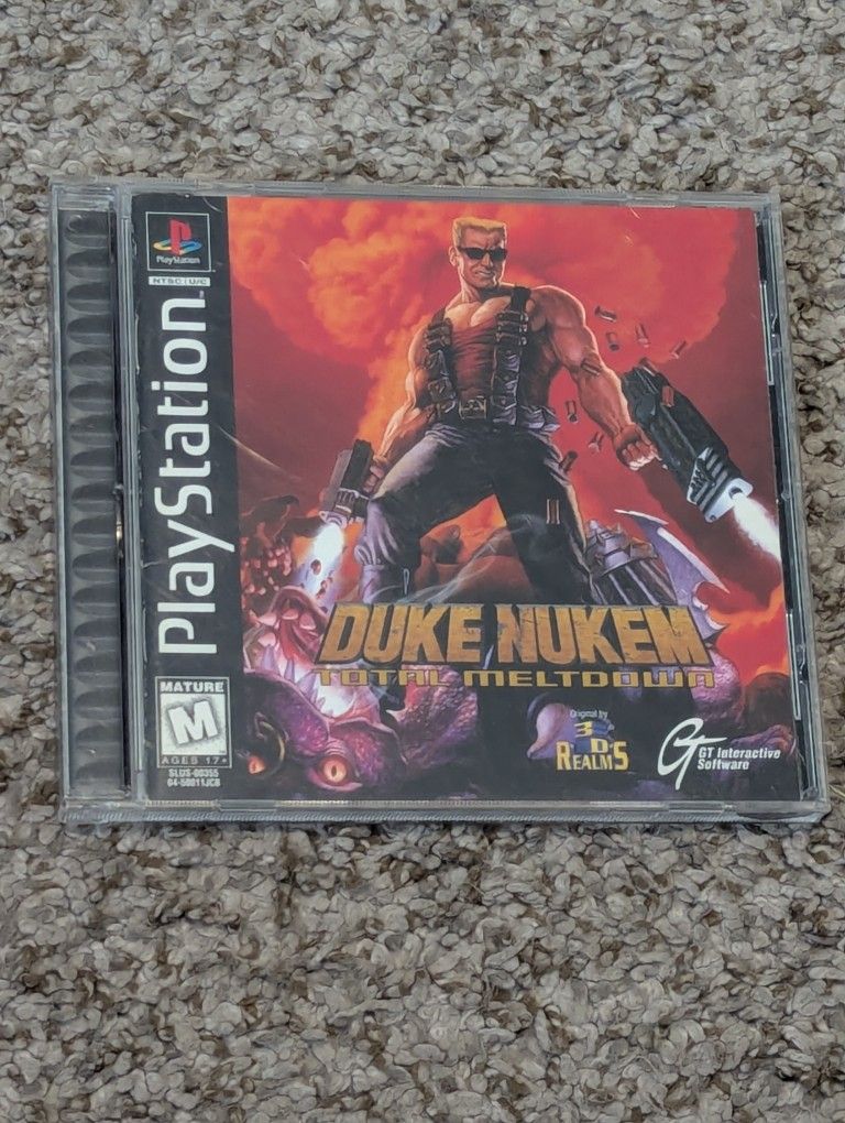 Duke Nukem Total Meltdown PS1 CIB