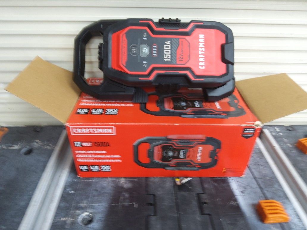 Craftsman Lithium Jump Starter