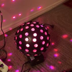 Adj starburst effect moving multiple colors Dj light use works perfectly fine firm on price 