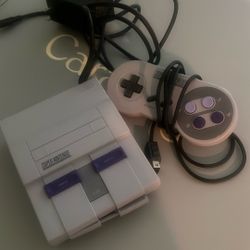 SNES Mini With One Controller 