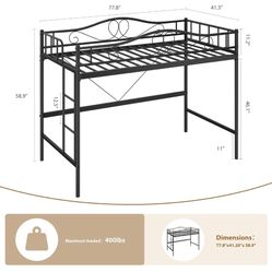 Twin Loft Bed Frame