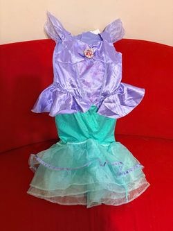 Disney Little Mermaid Ariel Girls Costume Dress