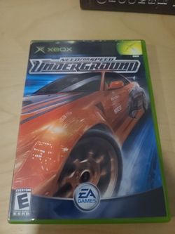 Xbox game need for speed underground