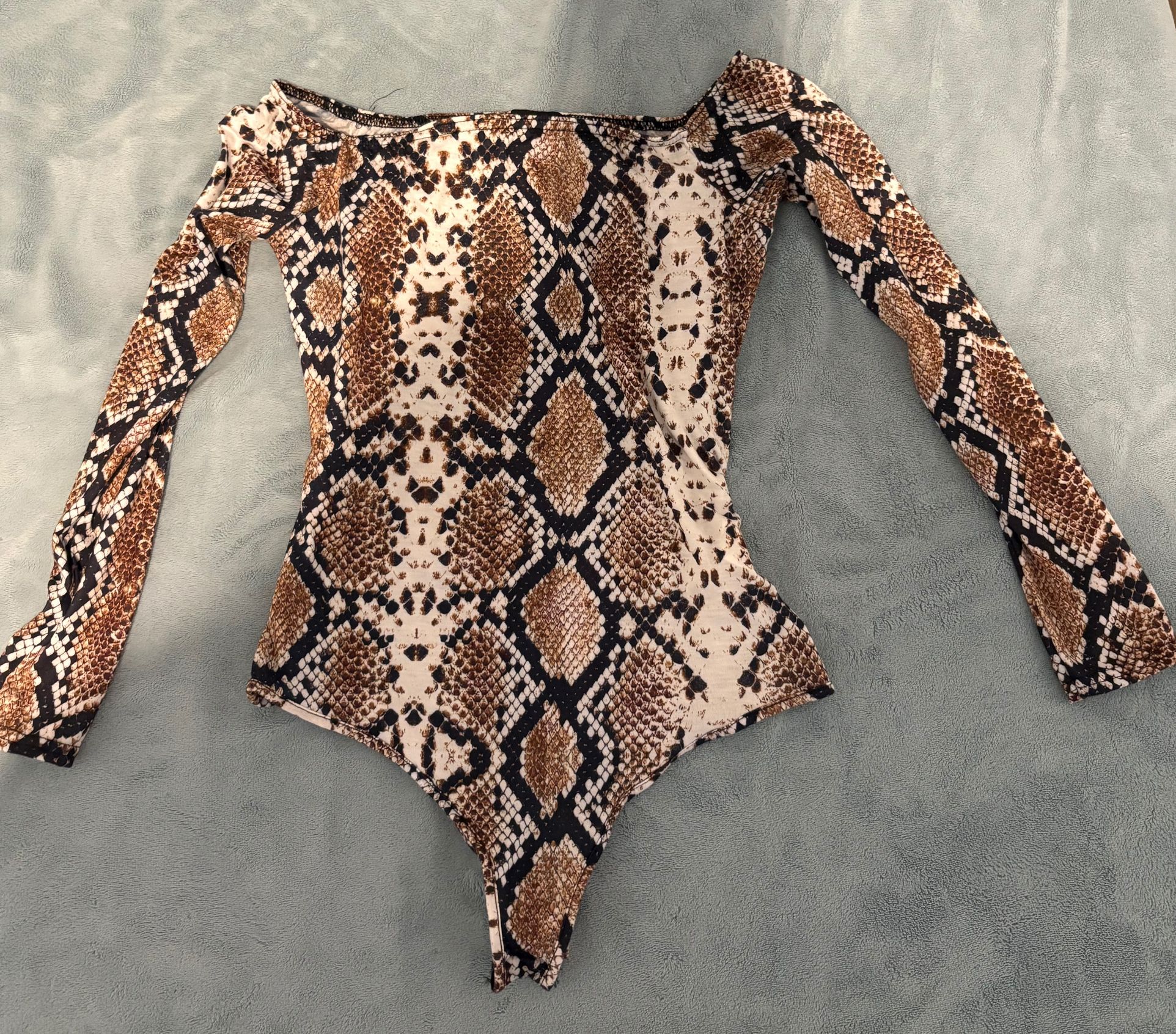 Leopard Print Bodysuit
