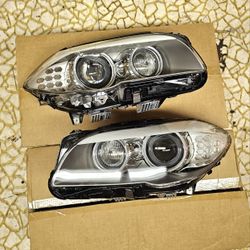 BMW 5 Series F10 Headlights HID Adaptive ASF complete Xenon for 2011-2013 528i 535i 550i m5