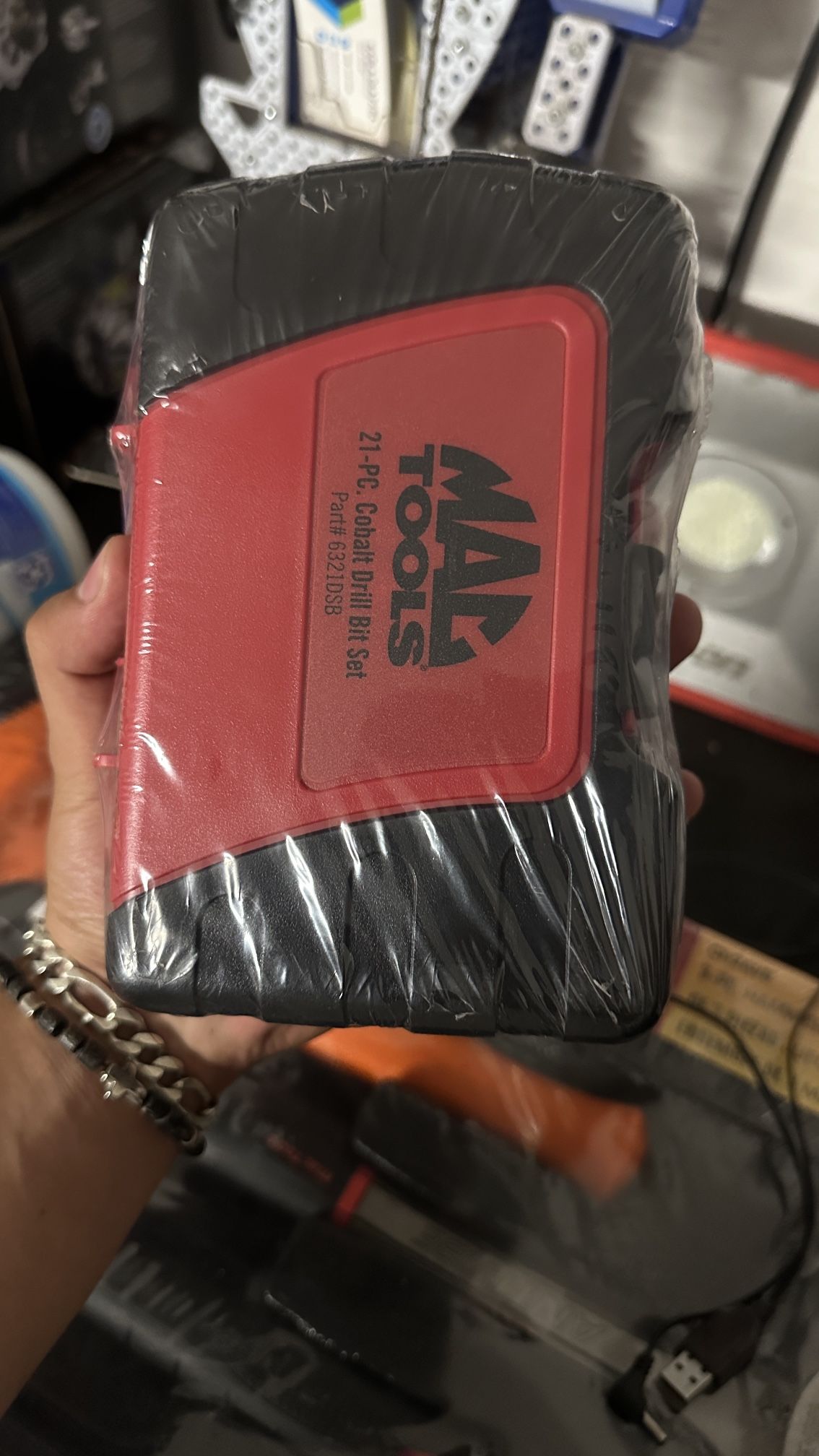 21 pc Cobalt drill bit set