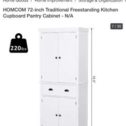 Homcom Kitchen Pantry