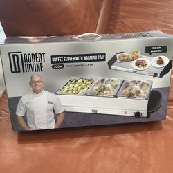 Buffet Server With Warming Tray