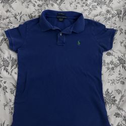 Ralph Lauren Blue Polo Skinny Fit 