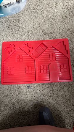 Gingerbread silicone mold