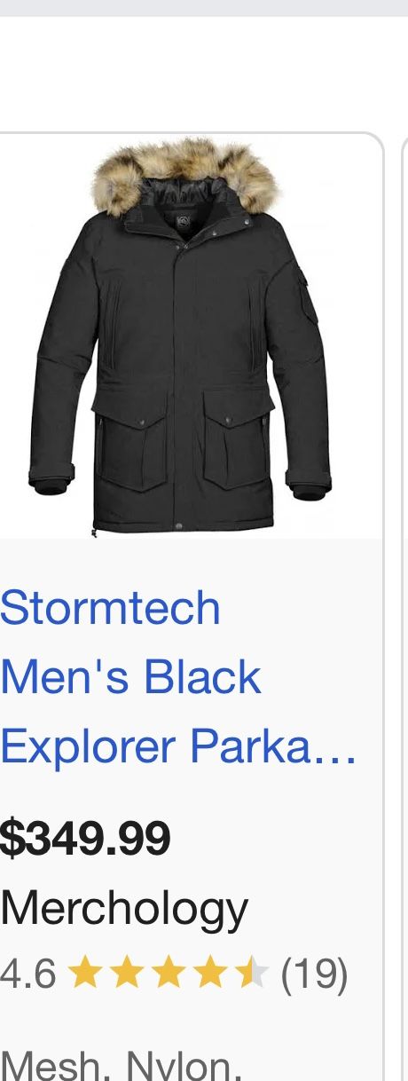 Stormtech Men’s Black 3Xl