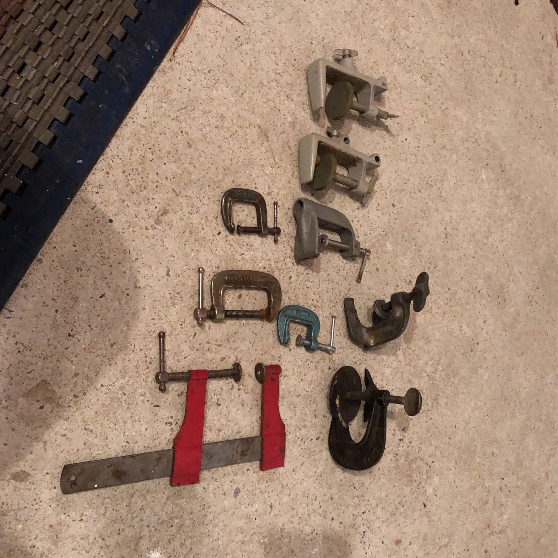 Old Metal Clamps