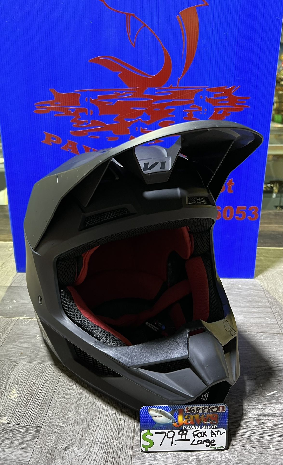 Fox Atv Helmet Size Large Black With Red Inside Other Helments For Sale As Well Different Sizes Too