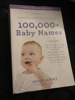Baby name book