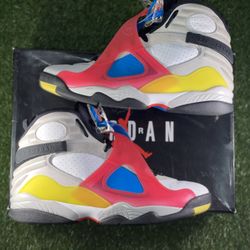 Jordan 8 Multi Color
