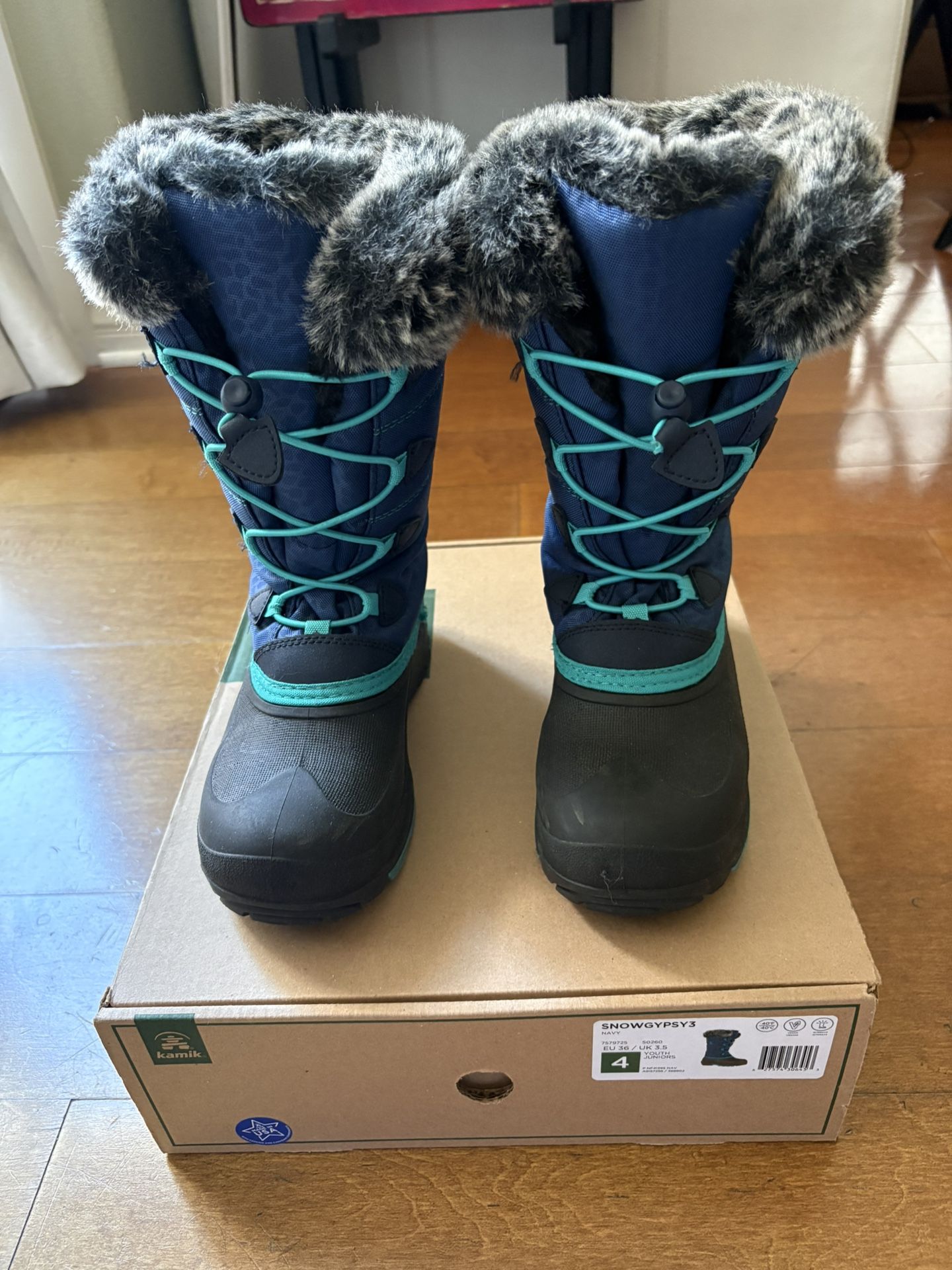 Kamik Snow Boots | Snowgypsy3 - Size Y4 for Sale in Huntington Beach ...