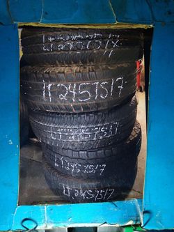 TIRE 245 75 17 each ELMOFLES