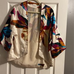 Multi color, duster jacket