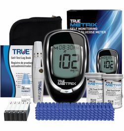 True Matrix Glucose Meter Kit