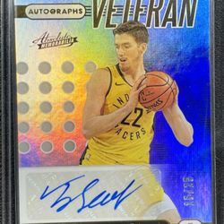 Real Nice T.J. Leaf Rookie, Auto Card In MINT CONDITION ..Numbered #, 15/25 ...